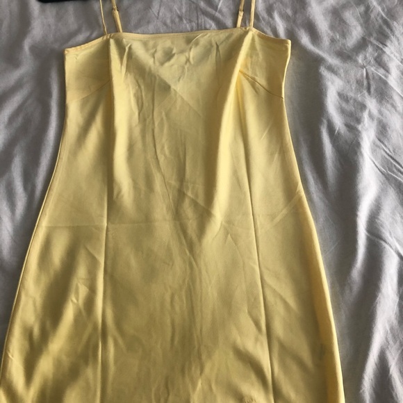 Pastel Yellow Slip Dress💛 - Picture 1 of 3